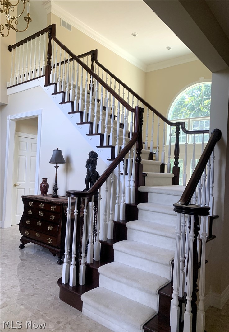 521 Hasbrock Road Norwalk, OH 44857 - Photo 28 of 50 Staircase Leading Upstairs