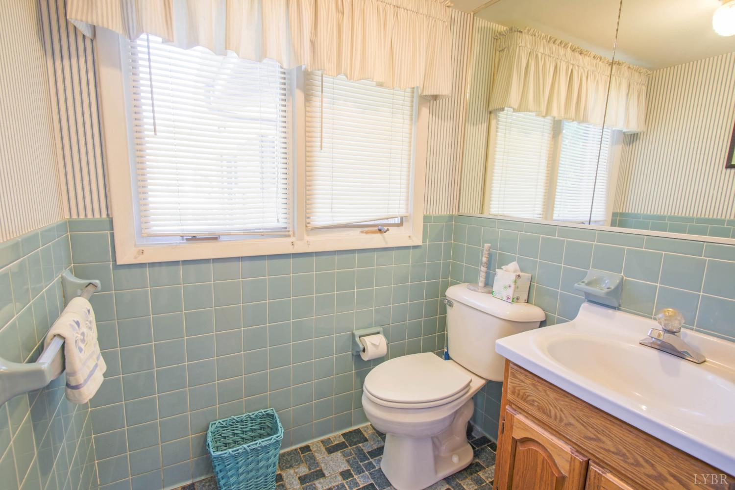 151 Clarks Road Rustburg, VA 24588 - Photo 23 of 81 a bathroom with a sink a toilet and a mirror