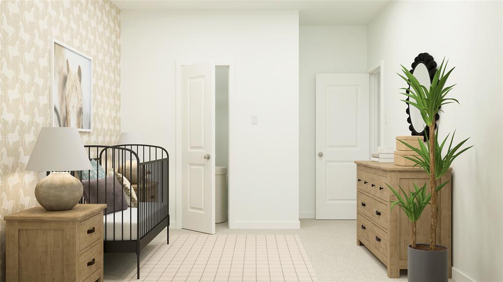 14937 Reyes Road Little Elm, TX 75068 - Photo 7 of 20 Bedroom featuring baseboards