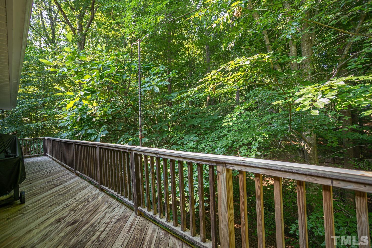 14401 Possum Track Road Raleigh, NC 27614 - Photo 24 of 30 a view of balcony with wooden floor