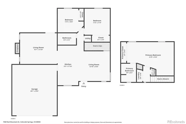 $2,400 | 7569 Red Mountain Drive, Colorado Springs, CO 80920