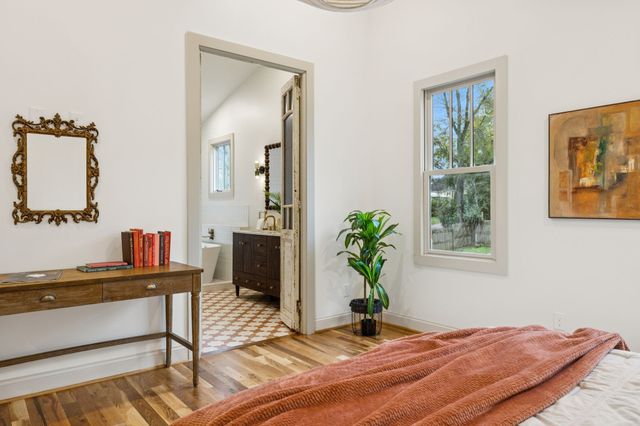 a view of a wooden floor