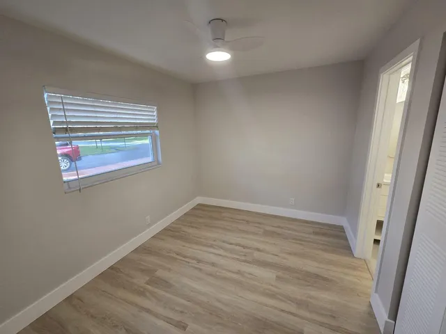 a view of empty room