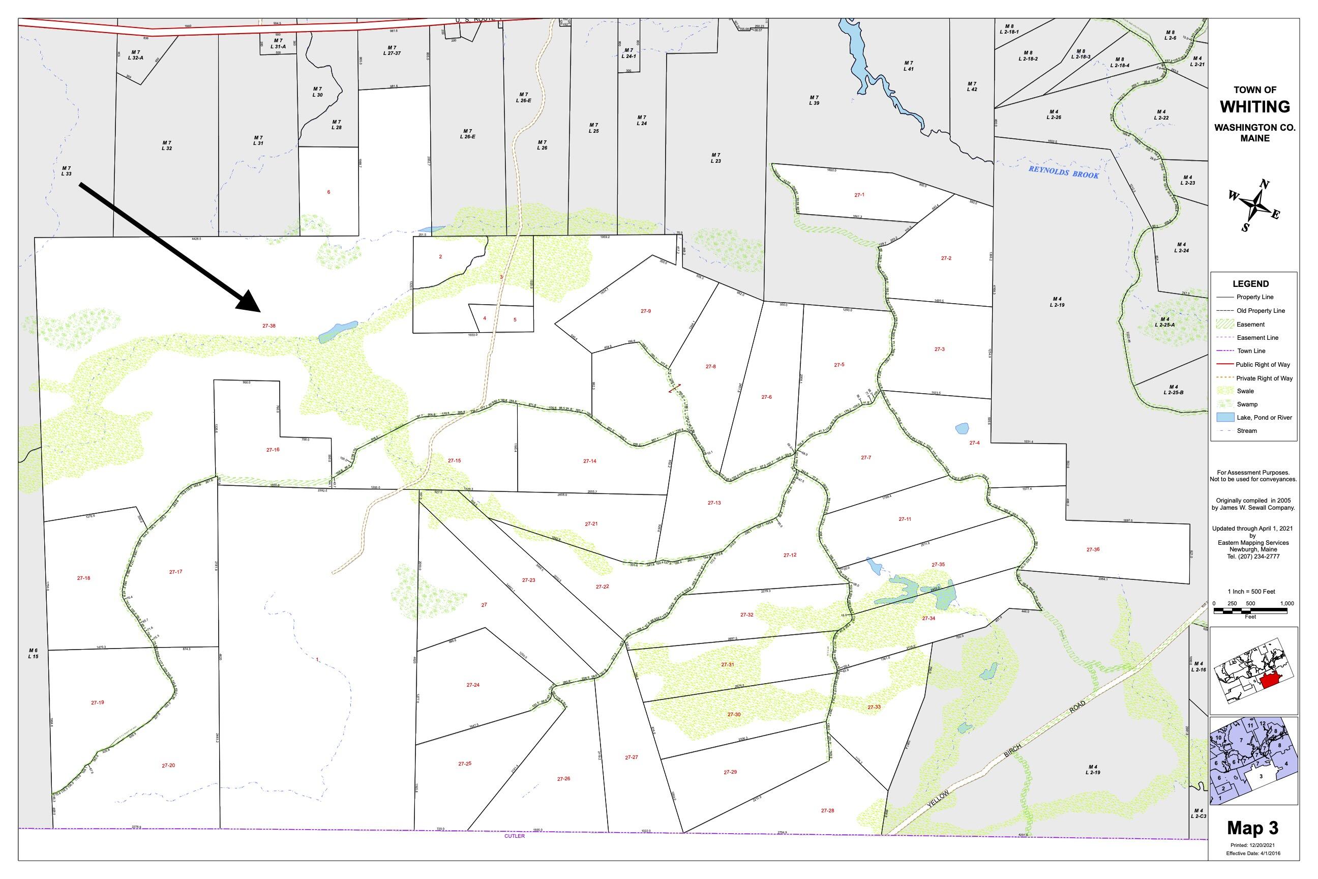 0 Lively Brook Road Whiting, ME 04691 - Photo 5 of 50 Tax Map Lively Brook