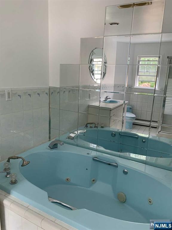 73 East Gouverneur Avenue Rutherford, NJ 07070 - Photo 23 of 33 a bathroom with a sink and mirror