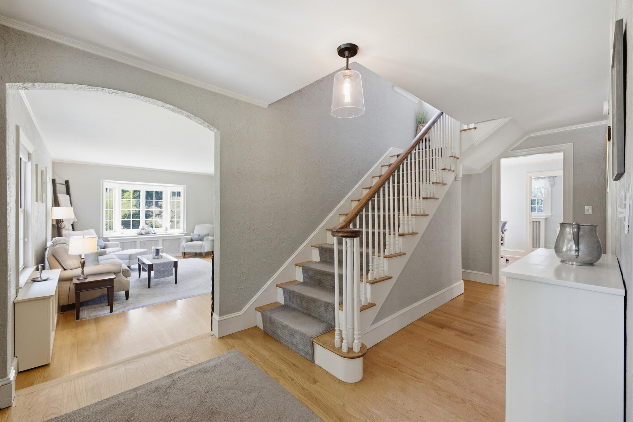 74 Fletcher Street Kennebunk, ME 04043 - Photo 17 of 43 Foyer to LR