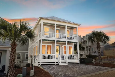 front view of a house with a porch