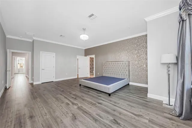 a bathroom with a window