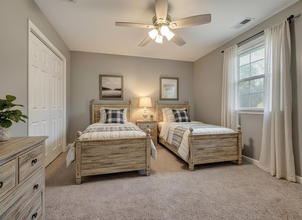 977 Farm To Market 347 Rusk, TX 75785 - Photo 24 of 33 a spacious bedroom with two bed and a window