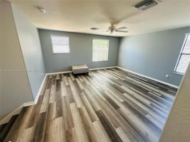 a view of wooden floor in a room