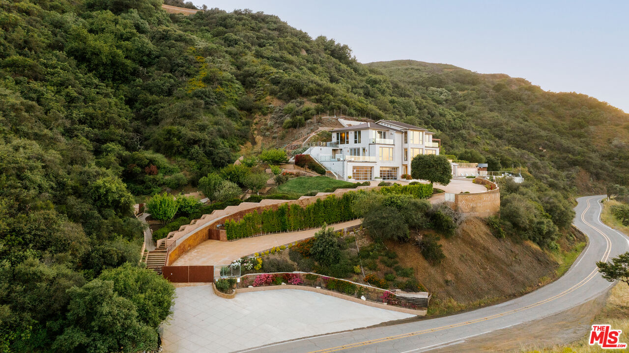 25155 Piuma Road Malibu, CA 90265 - Photo 23 of 23 an aerial view of a house