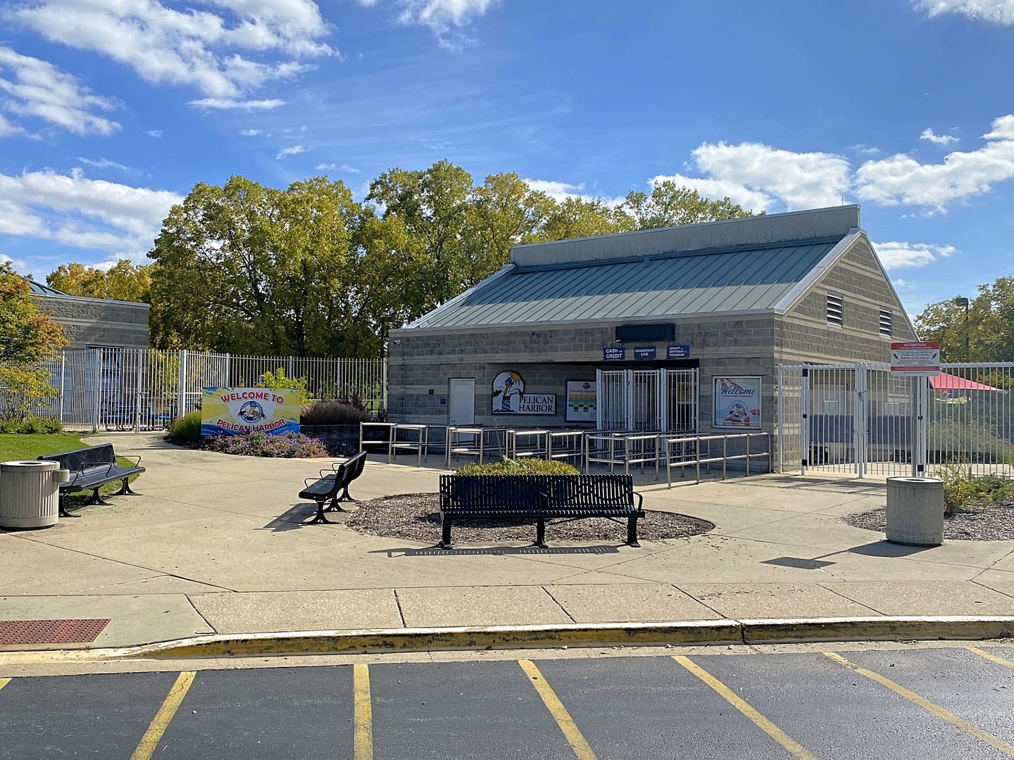 215 Berkeley Drive Bolingbrook, IL 60440 - Photo 28 of 28 a view of a patio with couches and table and chairs with wooden fence