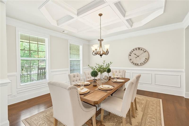 3225 Sundew Drive Acworth, GA 30101 - Photo 6 of 37 a view of a dining room with furniture window and wooden floor