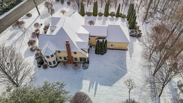 a view of a house with a patio