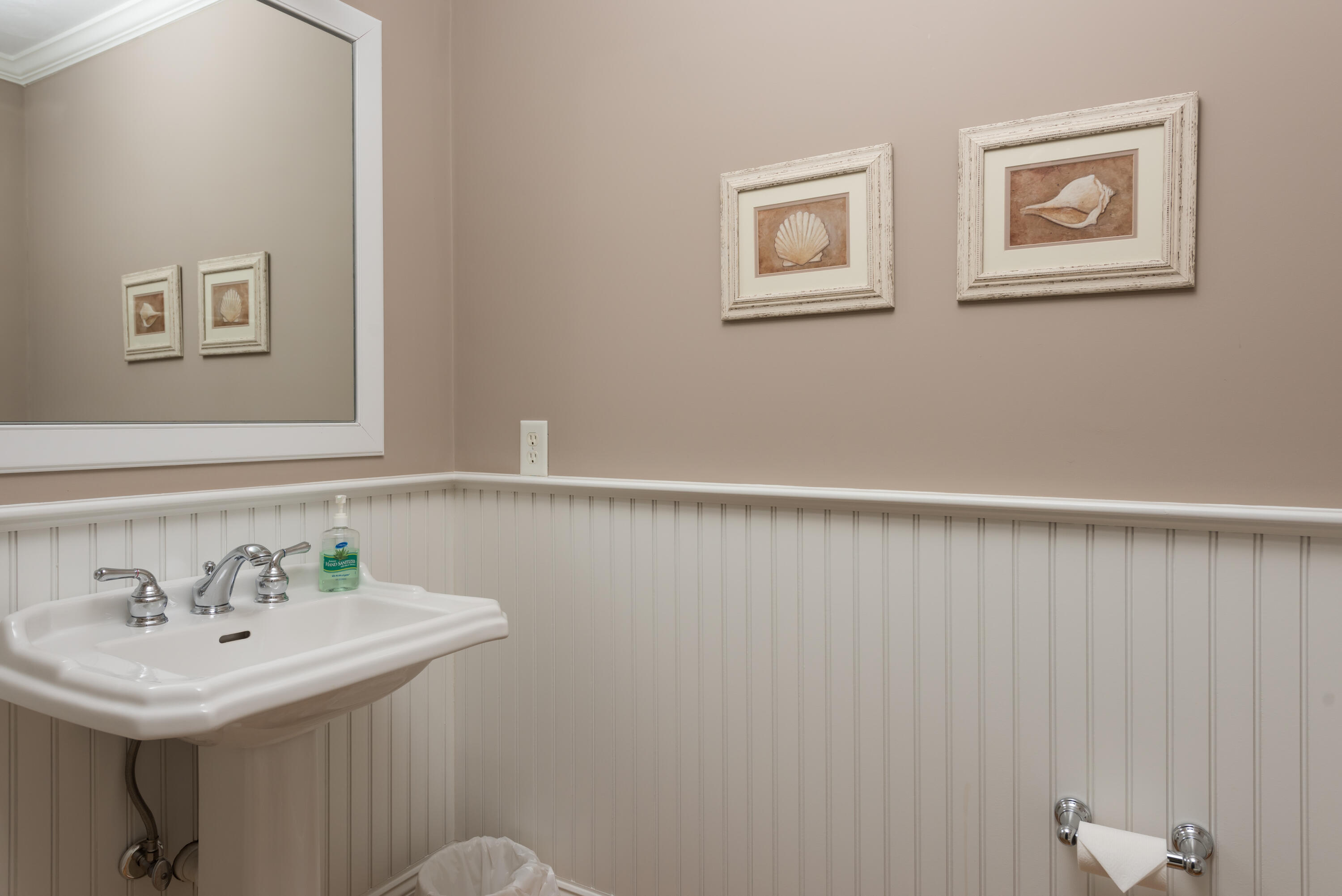 12 Somerset Road Harwich, MA 02645 - Photo 13 of 30 a bathroom with a sink and a mirror