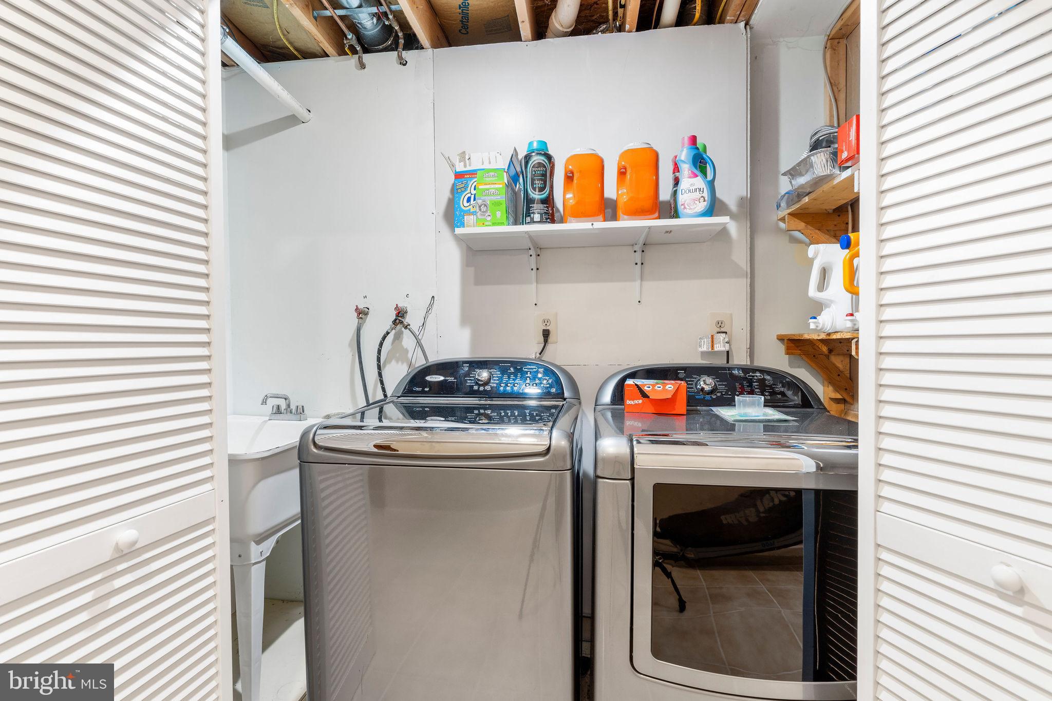 9629 Gerst Road Perry Hall, MD 21128 - Photo 41 of 51 Basement Laundry