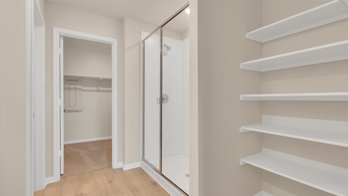 1817 Side Buster Trail Leander, TX 78641 - Photo 25 of 25 a view of an empty walk in closet