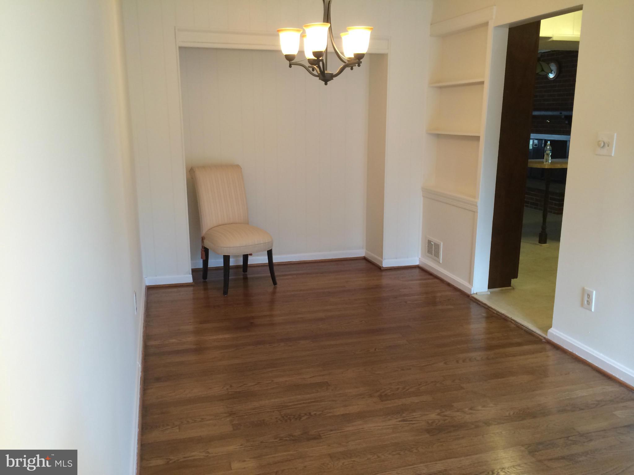 3530 Olympic Street Silver Spring, MD 20906 - Photo 4 of 27 DINING ROOM HAS RECESSED SPACE FOR SHELVES/BUFFET