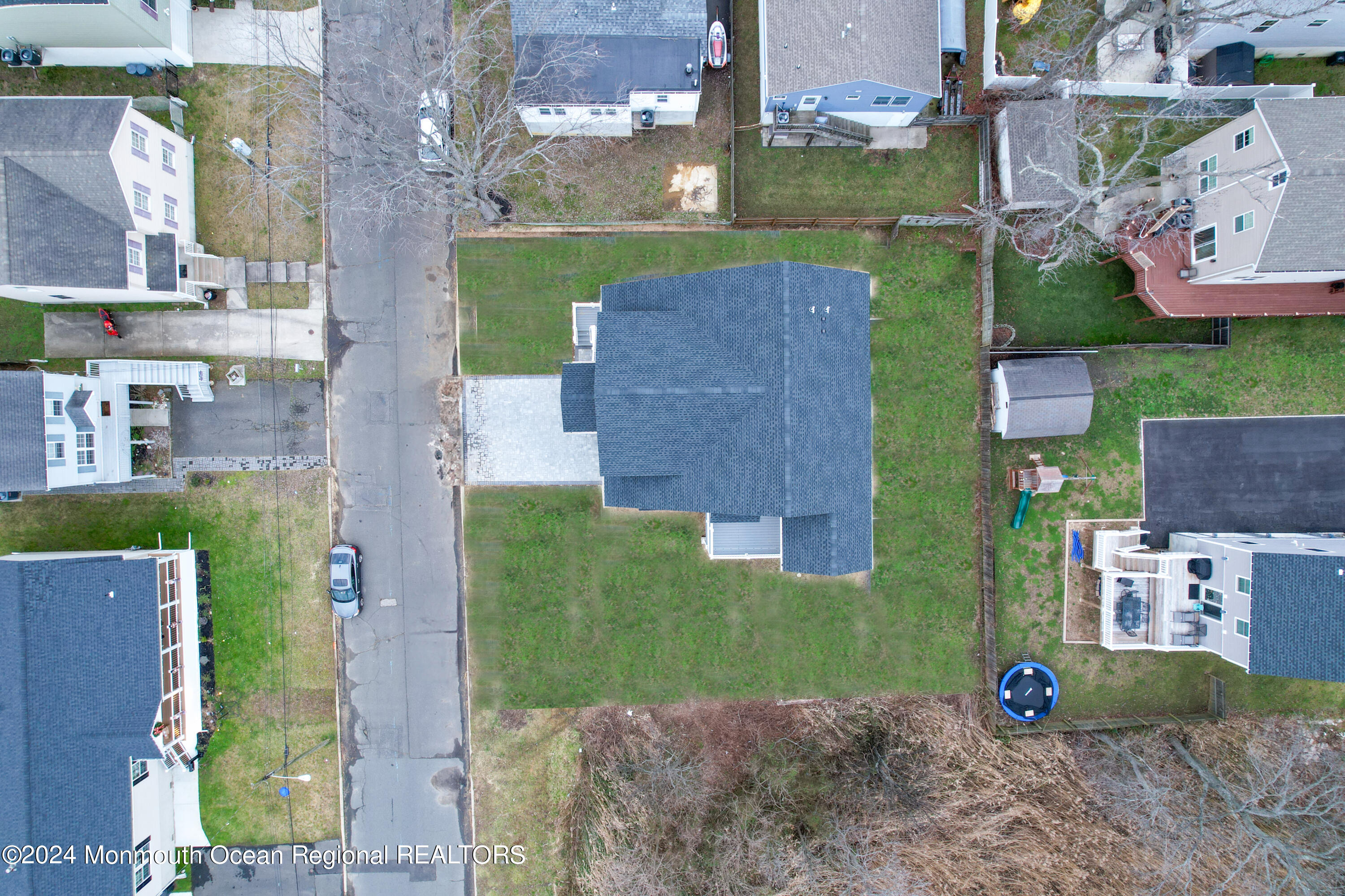 907 Center Street Union Beach, NJ 07735 - Photo 28 of 31 Overhead Elevation