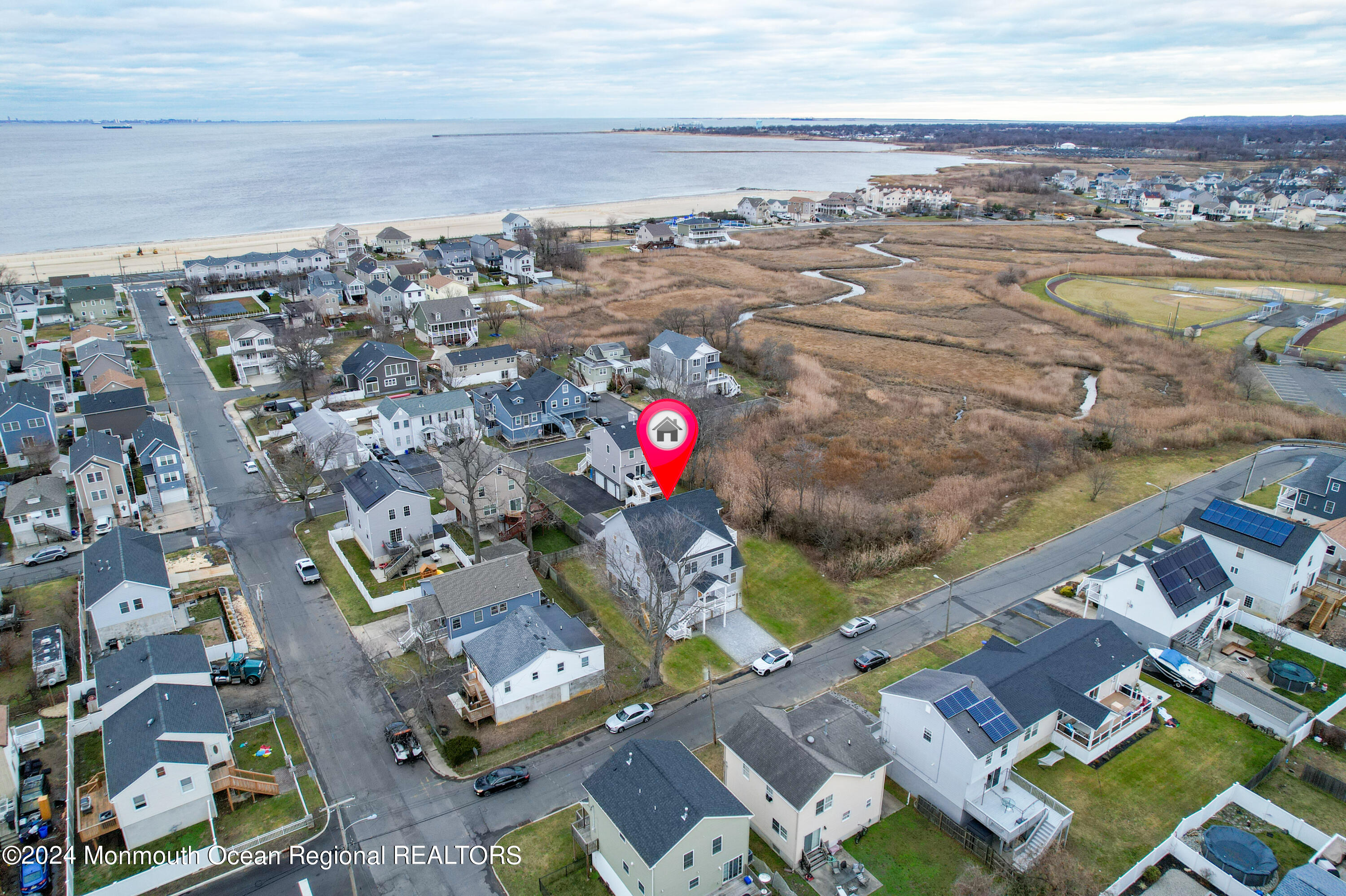 907 Center Street Union Beach, NJ 07735 - Photo 29 of 31 Drone View