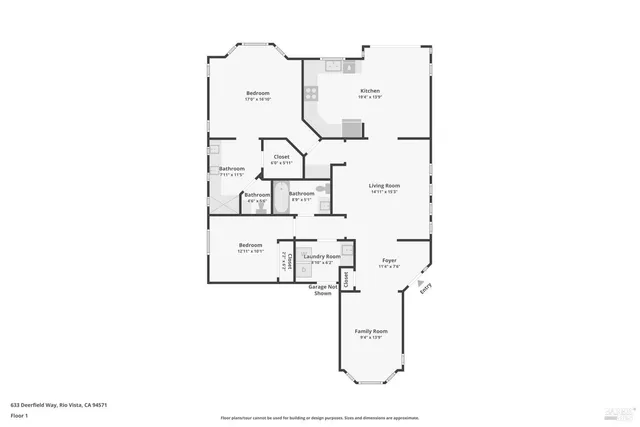 $400,000 | 633 Deerfield Way, Rio Vista, CA 94571