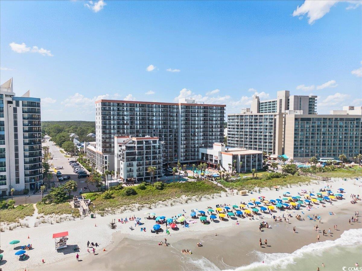 7200 North Ocean Boulevard, Unit 1155 Myrtle Beach, SC 29572 - Photo 13 of 40 View of urban area with waterfront with a beach