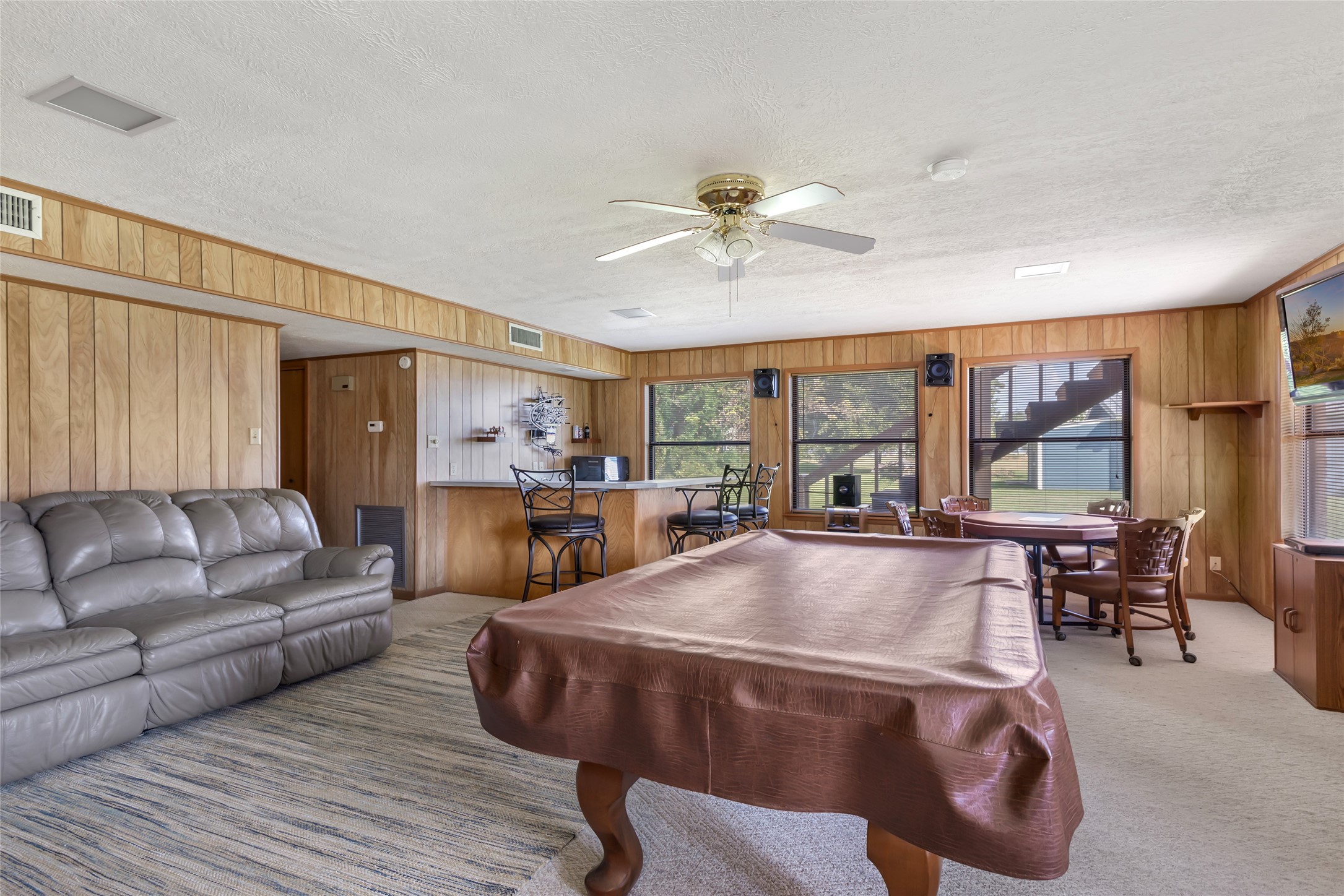 600 Sam Houston Loop Point Blank, TX 77364 - Photo 5 of 28 a living room with furniture and a large window