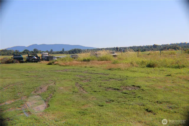 a view of lake with mountain