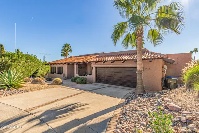 a view of a house with a patio