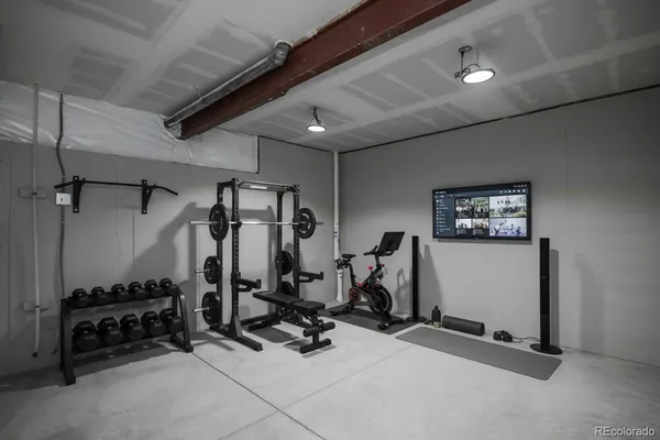 a view of gym