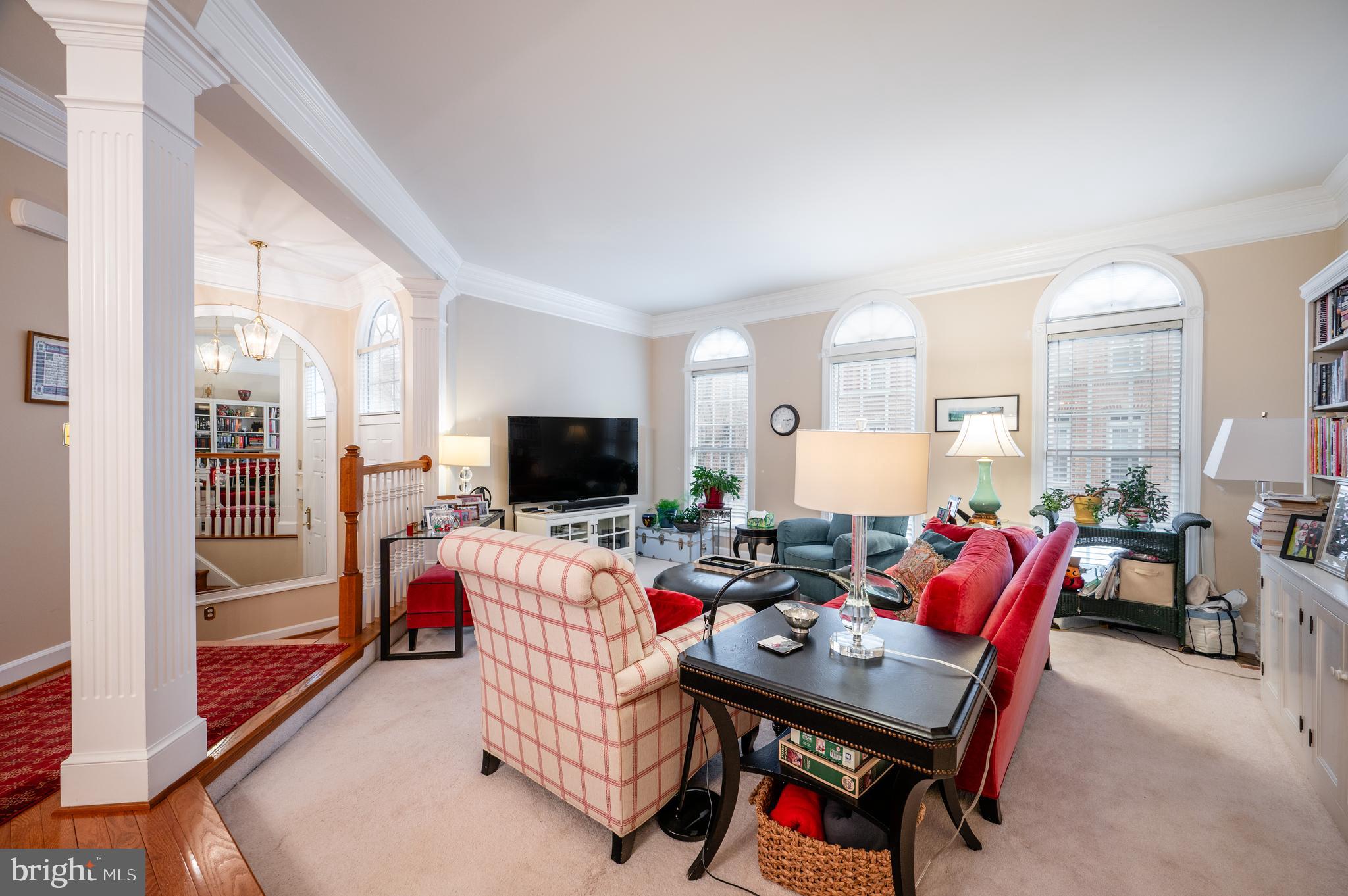 259 Murtha Street Alexandria, VA 22304 - Photo 10 of 48 Greeting Foyer Opens to Bright Living Room