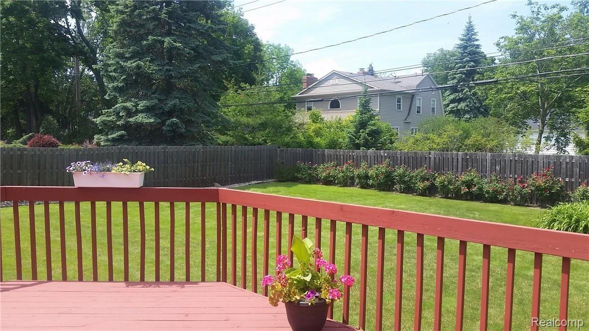 1297 East Maple Road Birmingham, MI 48009 - Photo 3 of 32 VIEW FROM THE DECK