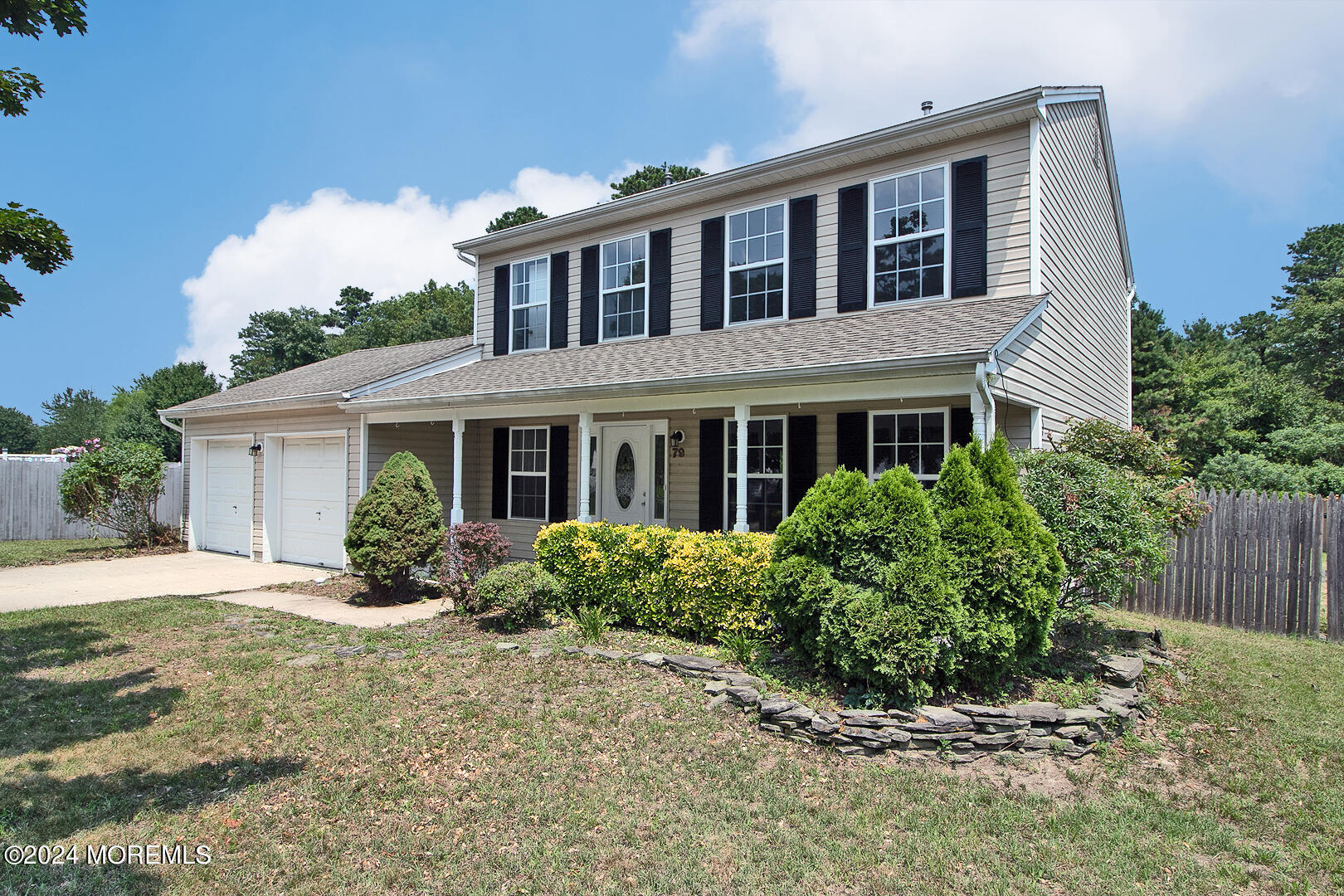 79 Timberline Road Bayville, NJ 08721 - Photo 1 of 40 a front view of a house with a yard