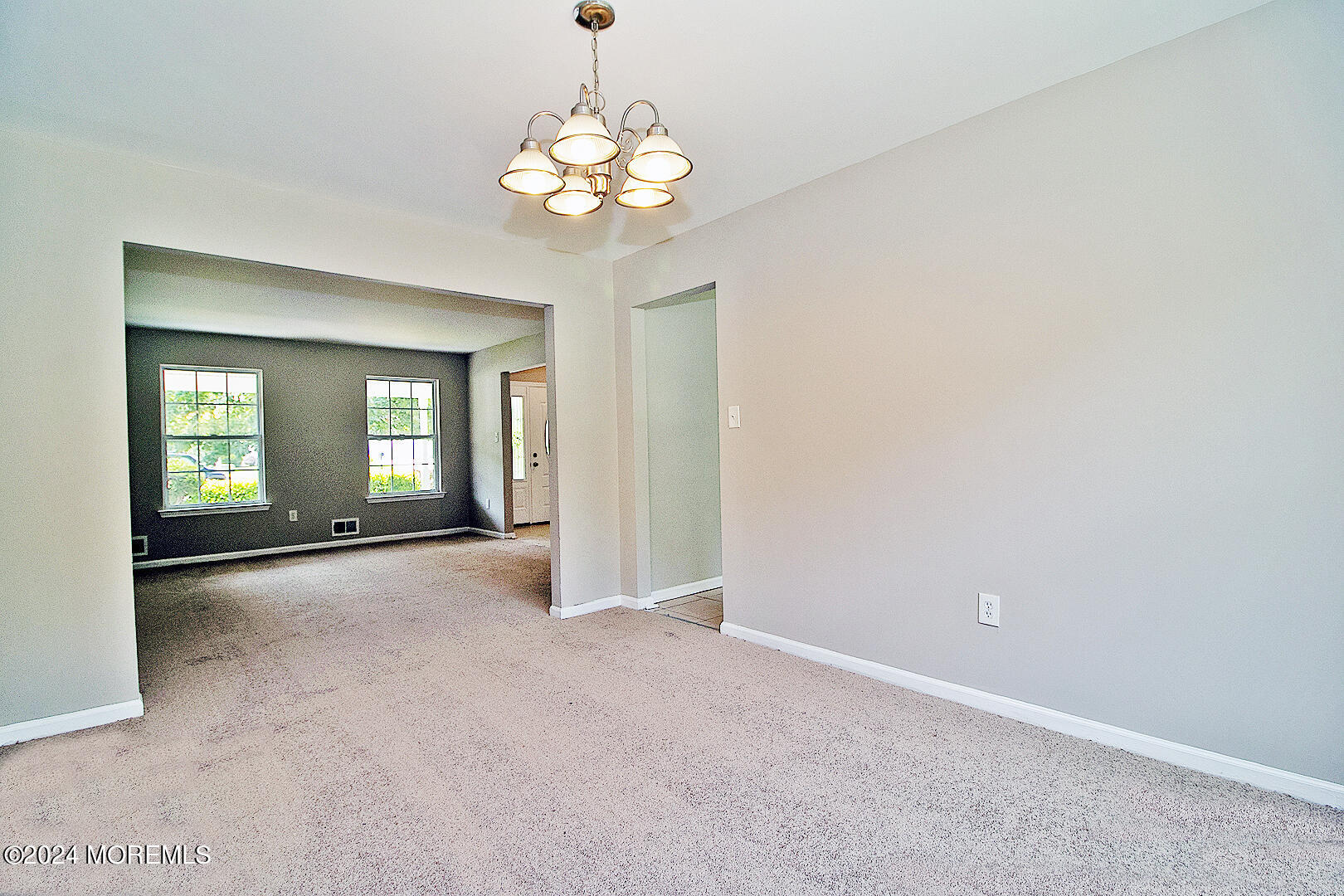 79 Timberline Road Bayville, NJ 08721 - Photo 14 of 40 a view of livingroom with chandelier