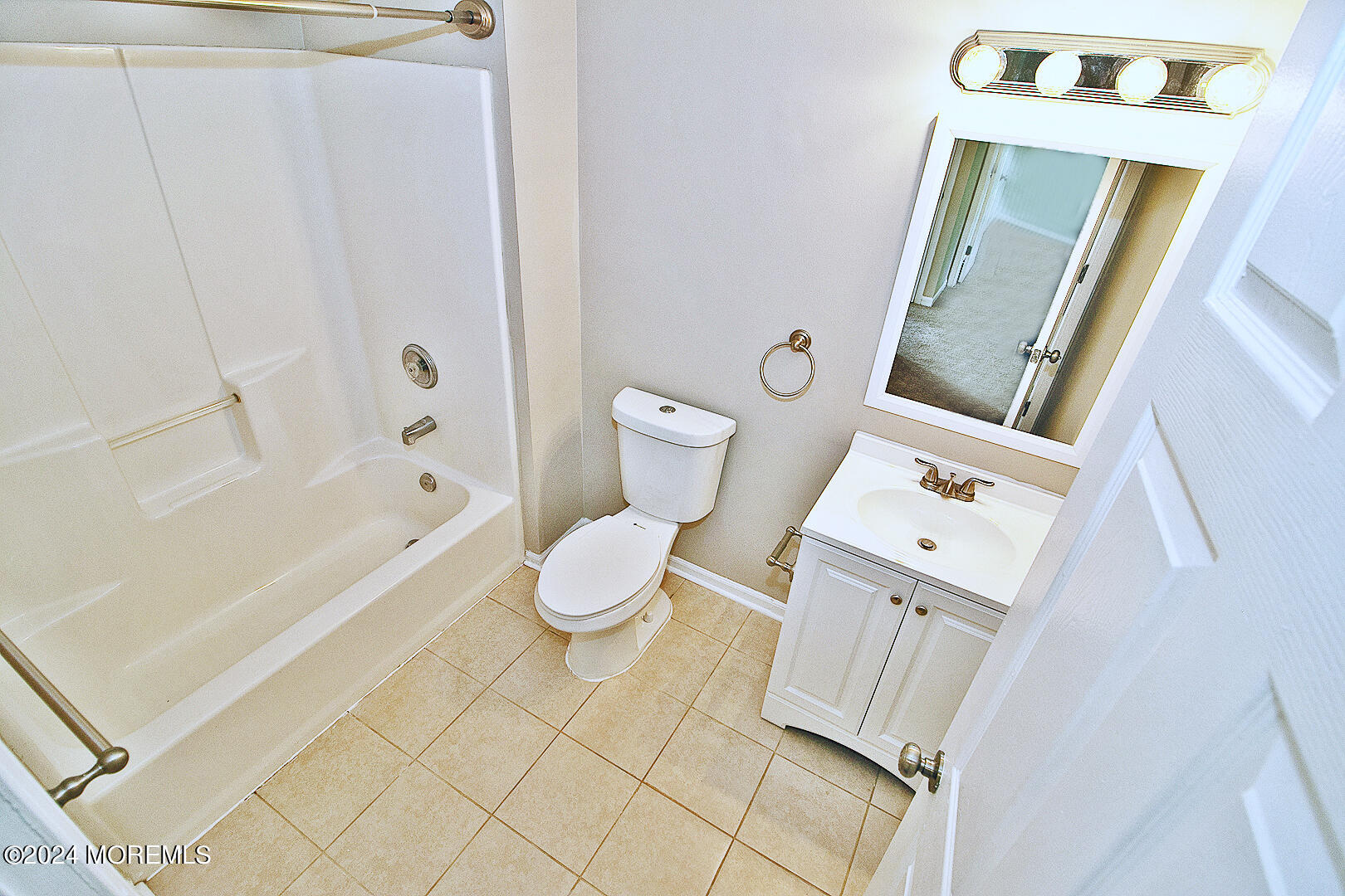 79 Timberline Road Bayville, NJ 08721 - Photo 31 of 40 a bathroom with a sink and a mirror