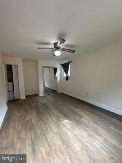 3831 Hamilton Street, Unit F102 Hyattsville, MD 20781 - Photo 12 of 12 a view of a livingroom with a ceiling fan and window