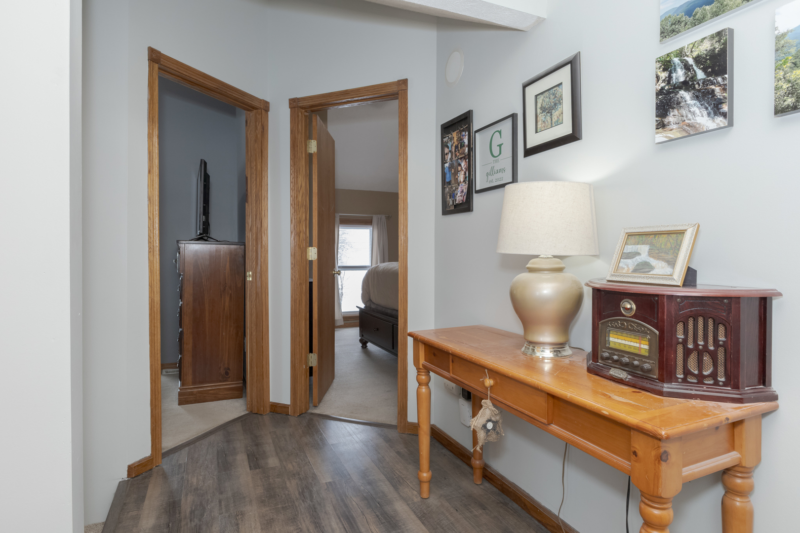 9948 North 100 E Road Gridley, IL 61744 - Photo 14 of 27 a view of room with furniture and wooden floor