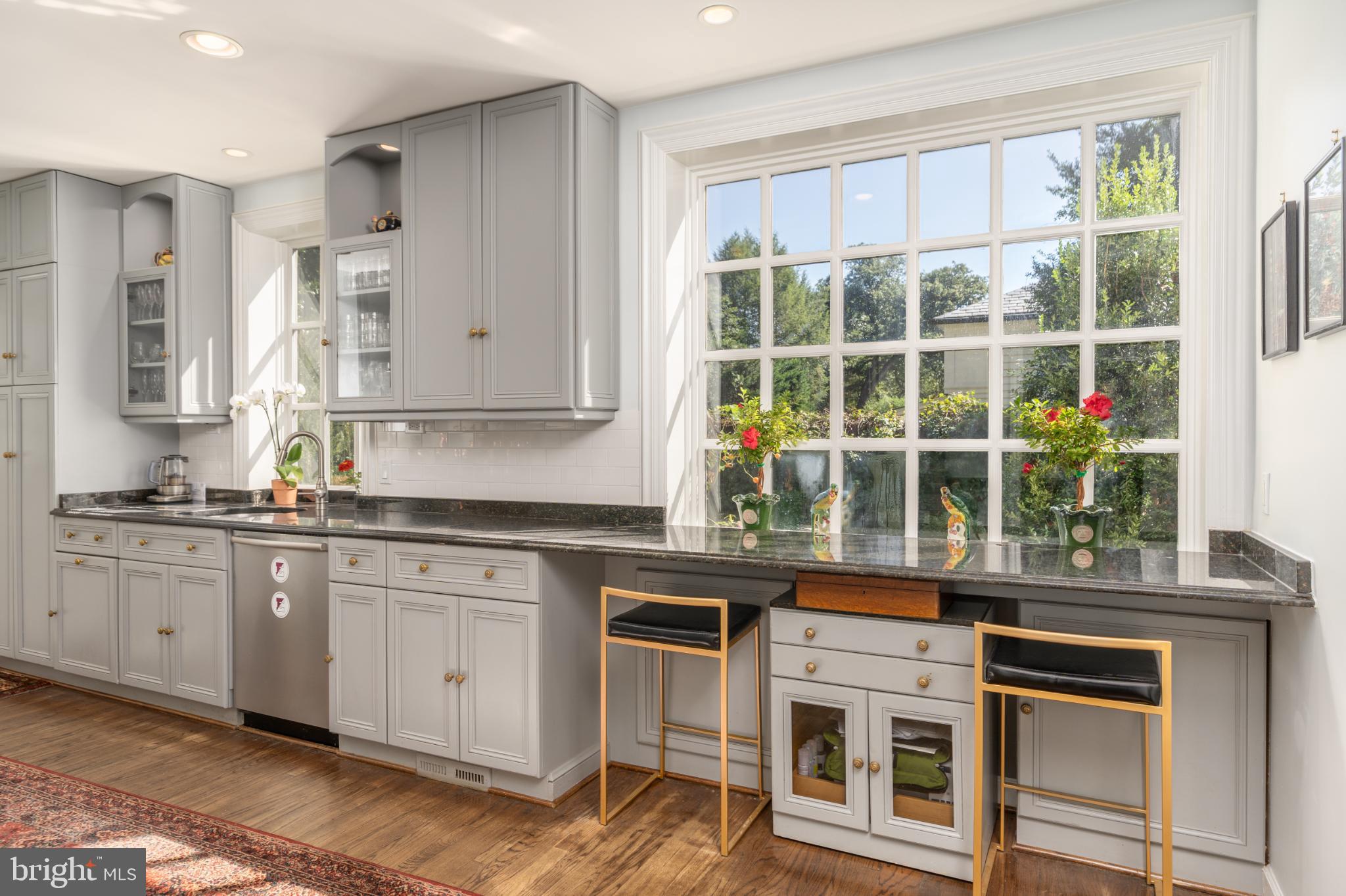 4920 Palisade Lane Northwest Washington, DC 20016 - Photo 13 of 70 Chef's kitchen with custom- crafted cabinetry