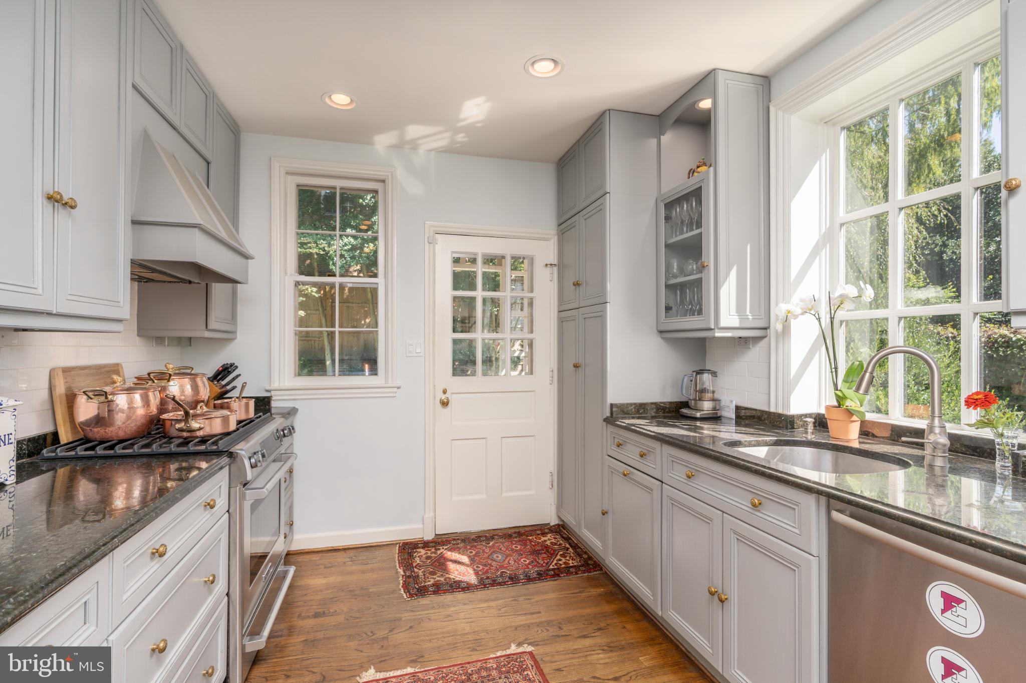 4920 Palisade Lane Northwest Washington, DC 20016 - Photo 15 of 70 Abundant windows overlooking rear gardens