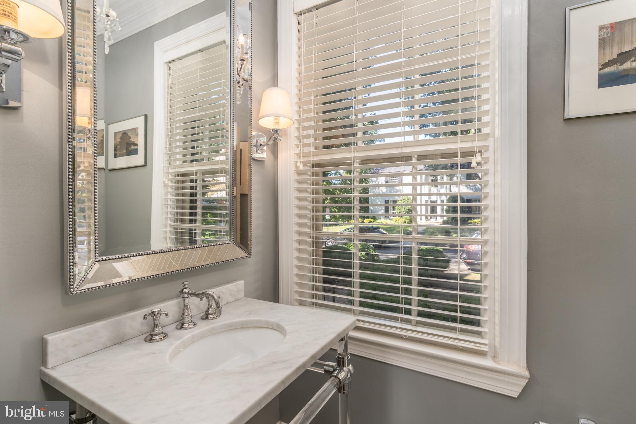 4920 Palisade Lane Northwest Washington, DC 20016 - Photo 18 of 70 Elegant main level powder room