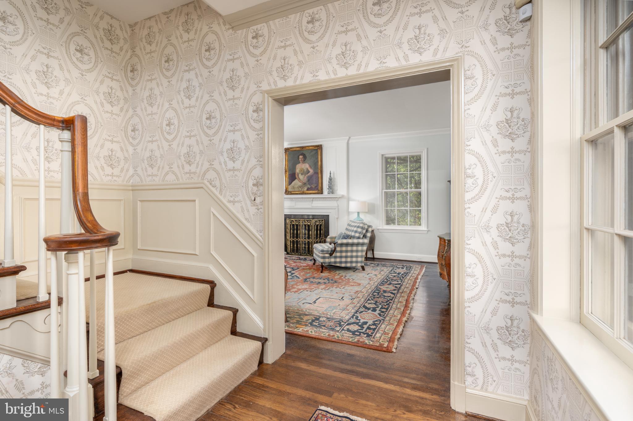 4920 Palisade Lane Northwest Washington, DC 20016 - Photo 70 of 70 Inviting circular main level floor plan