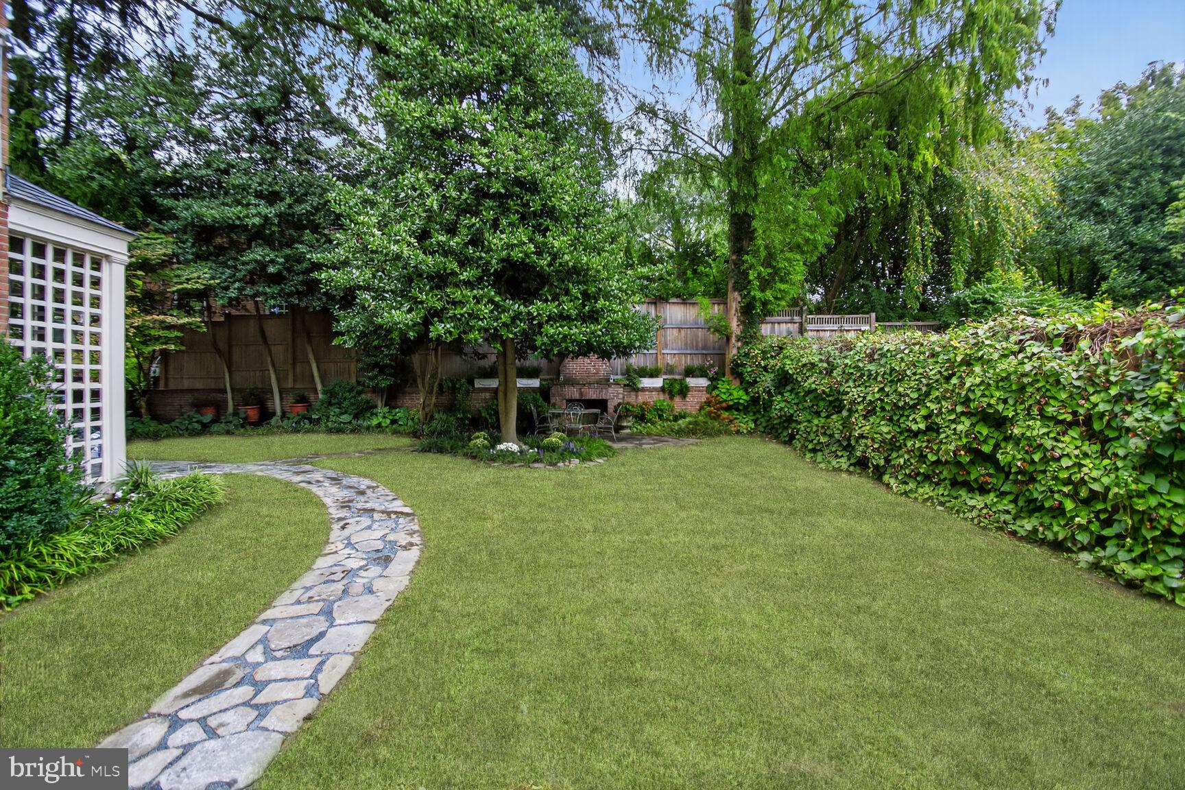 4920 Palisade Lane Northwest Washington, DC 20016 - Photo 57 of 70 Lush garden with multiple outdoor seating areas