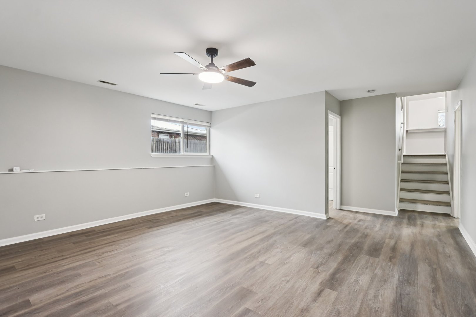 3348 Willow Lane Markham, IL 60428 - Photo 14 of 41 wooden floor in an empty room with a window