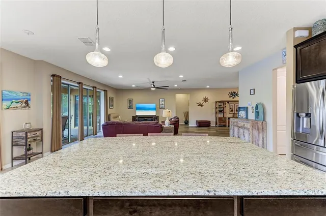 a view of outdoor space with a lake view