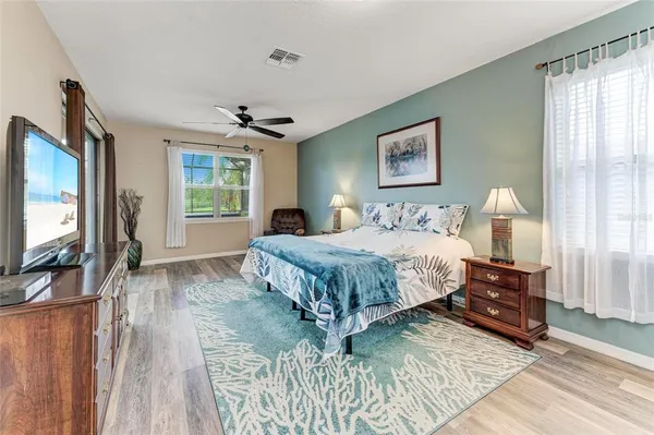 a kitchen with a stove and a microwave