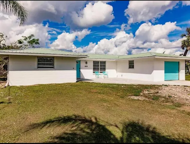 a front view of house with ocean view