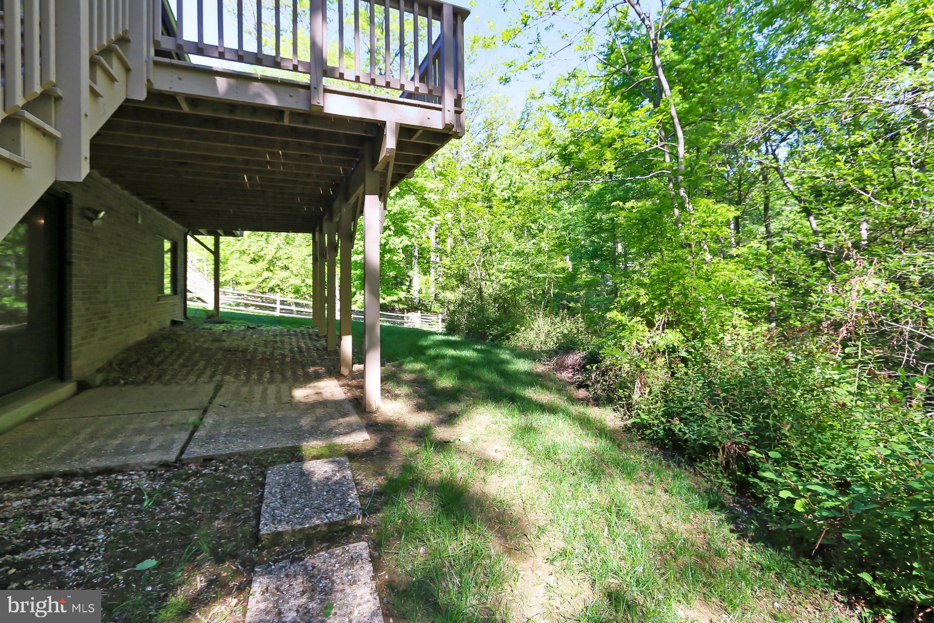 11302 Fieldstone Lane Reston, VA 20191 - Photo 39 of 48 Walk-Out basement to Peaceful backyard