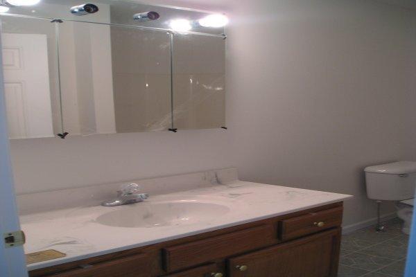 5646 Clover Road Long Pond, PA 18334 - Photo 12 of 12 a bathroom with a sink and a toilet