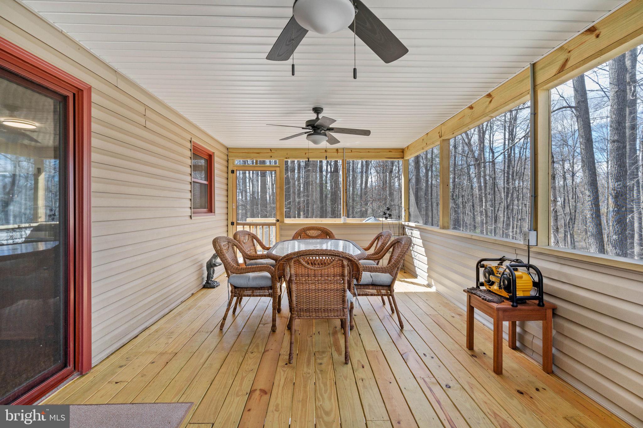 5419 Hoover Road Reva, VA 22735 - Photo 16 of 36 ENCLOSED PORCH
