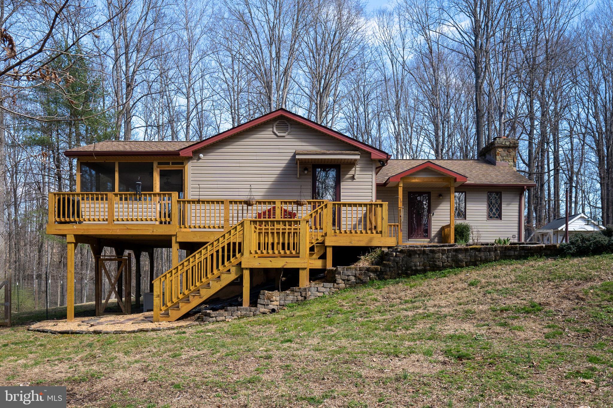 5419 Hoover Road Reva, VA 22735 - Photo 3 of 36 WRAP AROUND DECK